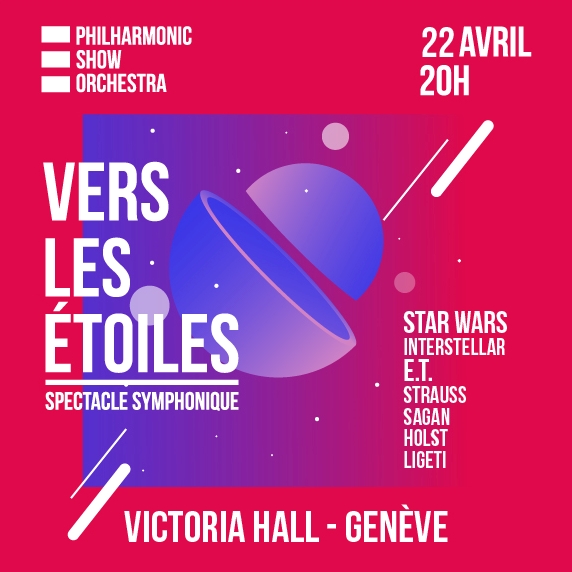 Affiche du Spectacle de lancement, carée